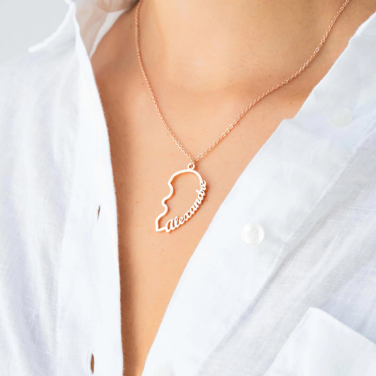 Colliers Double Cœurs 2 Prénoms
